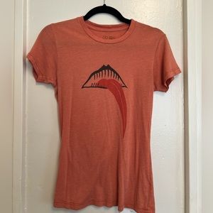 Super rare orange el necklace rvca shirt 00’s